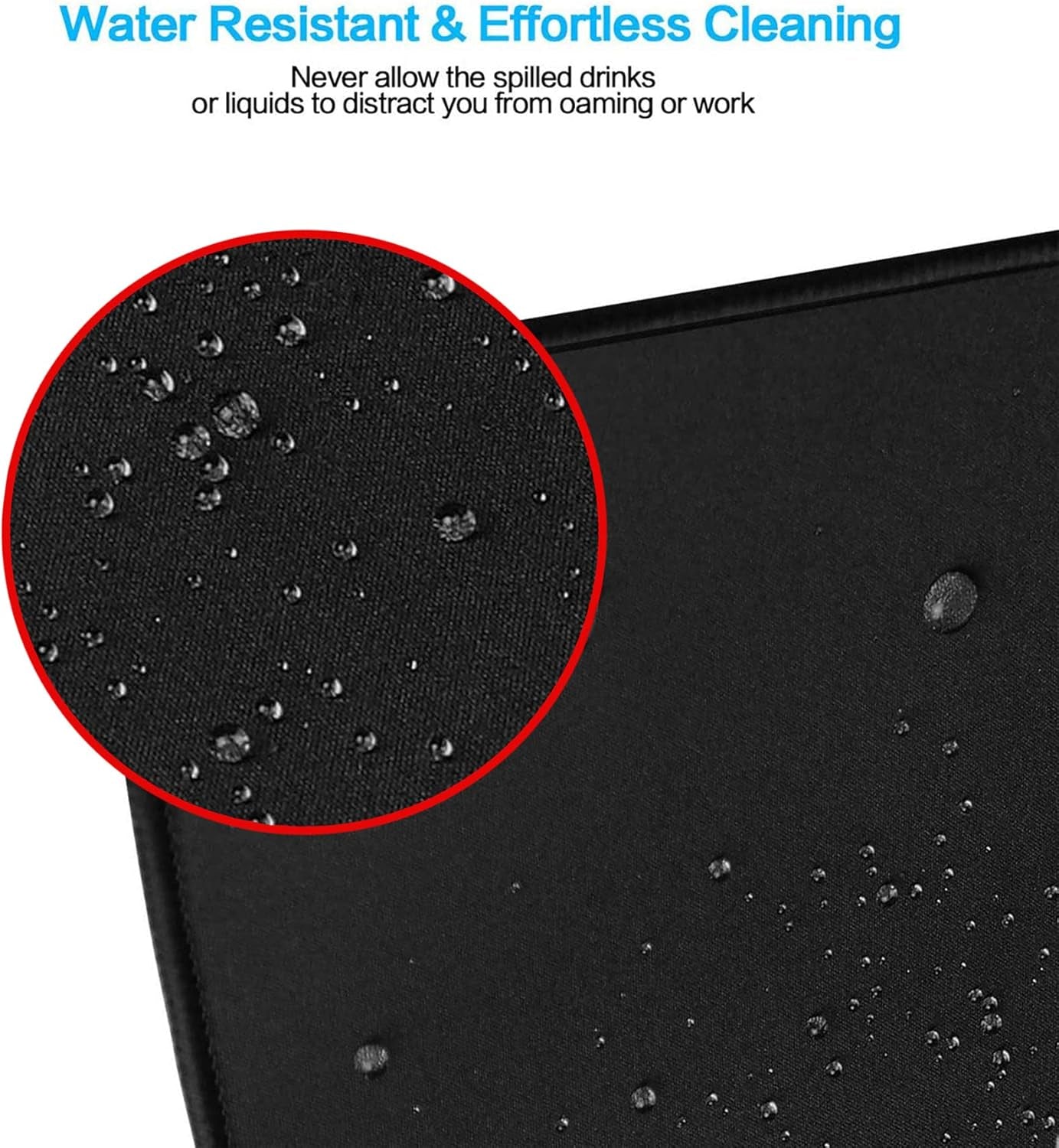 Large Mouse Pad Extended Speed Gaming Mouse Pad Fly Dragon Mouse Pad Gamer Office Computer Mouse Mat (A-Blue)