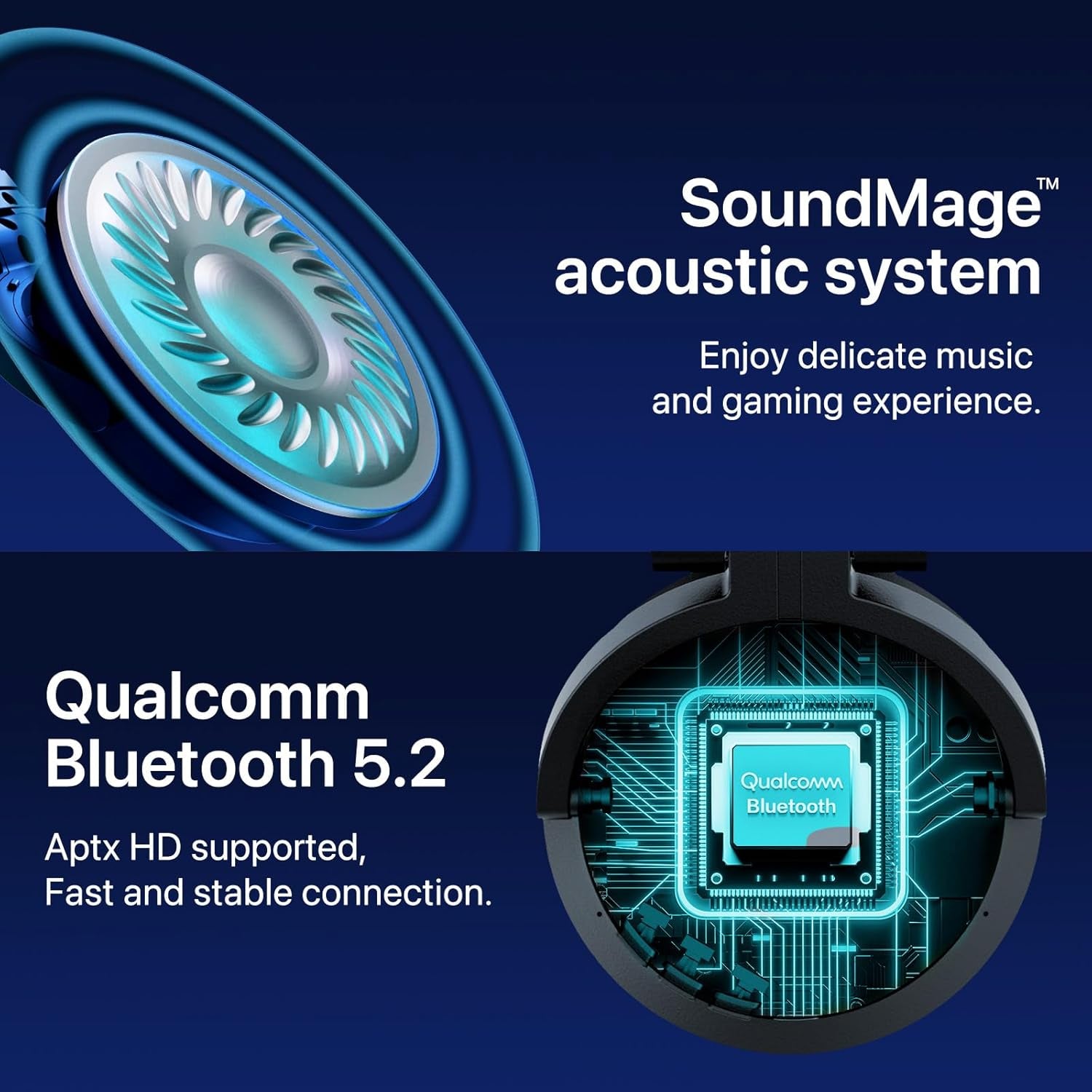 Cat Ear Headphones, Cute Cat Ear Gaming Headsets with Bluetooth 5.2 for Pc/Pe/Switch/Ps4/Ps5, Built-In Mic & Customizable RGB Light Effect for Anime Lovers(Ce Black)